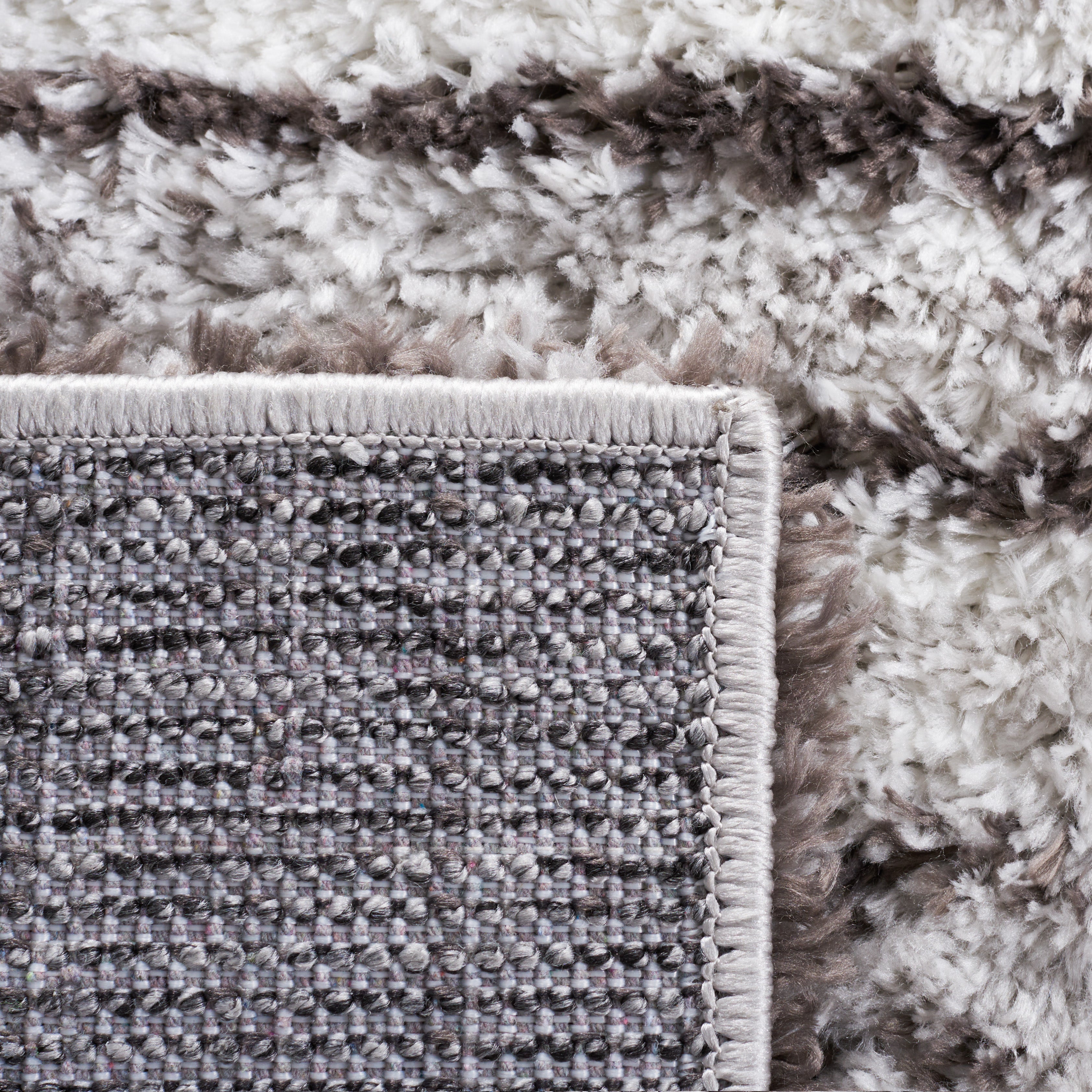 BERBER SHAG 571 – GREY / DARK GREY
