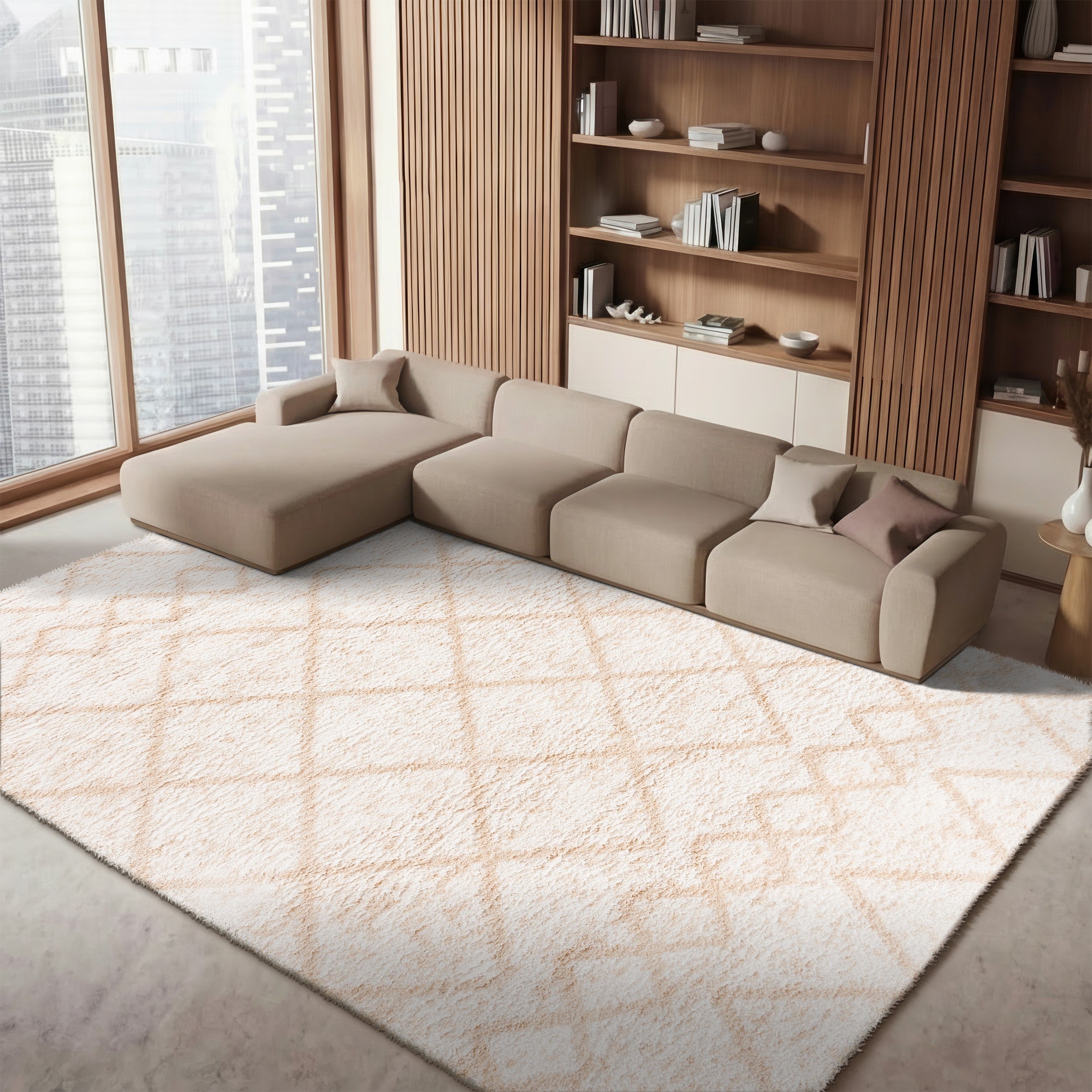 BERBER SHAG 572 – IVORY / BEIGE