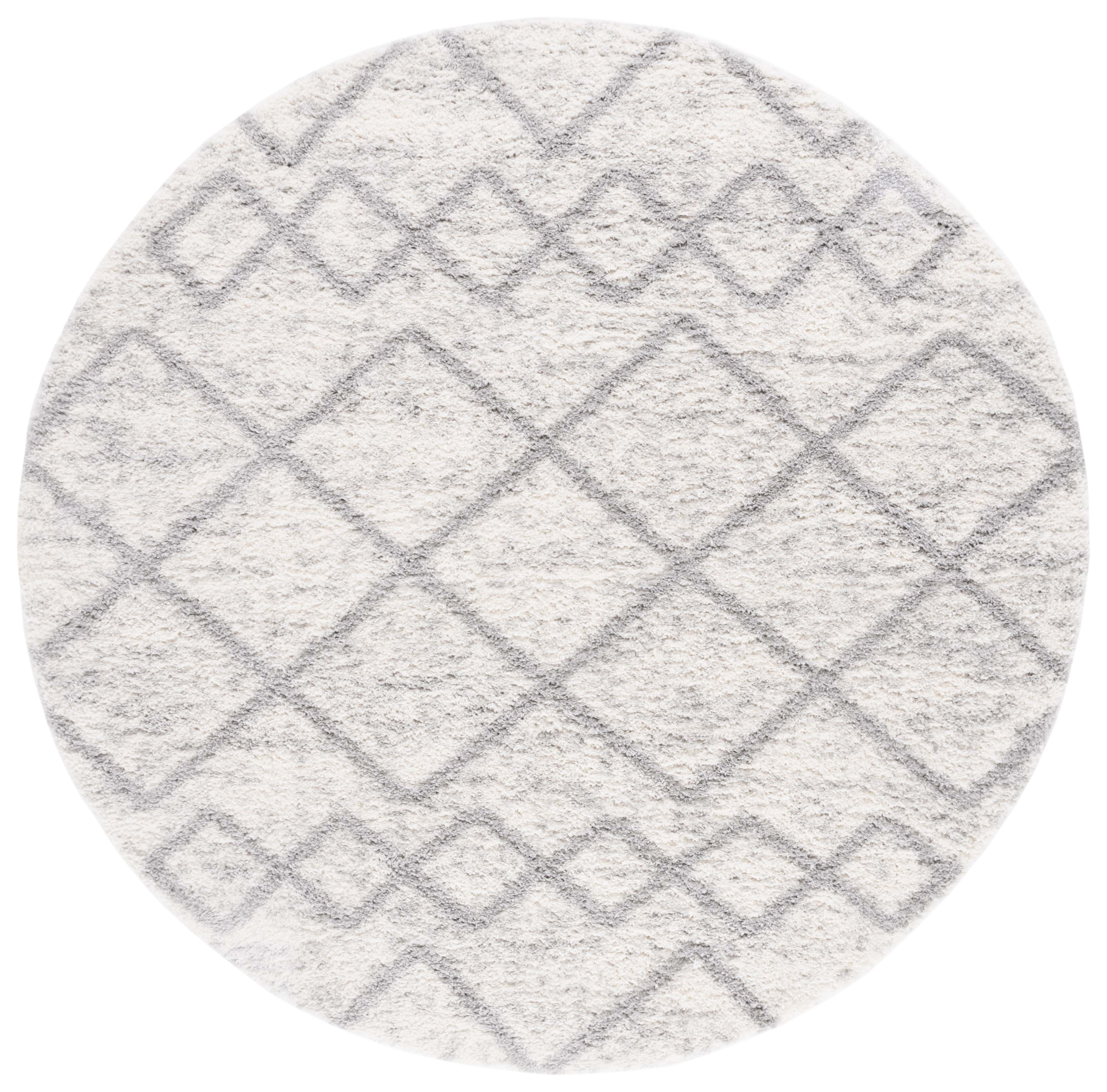 BERBER SHAG 572 – IVORY / GREY
