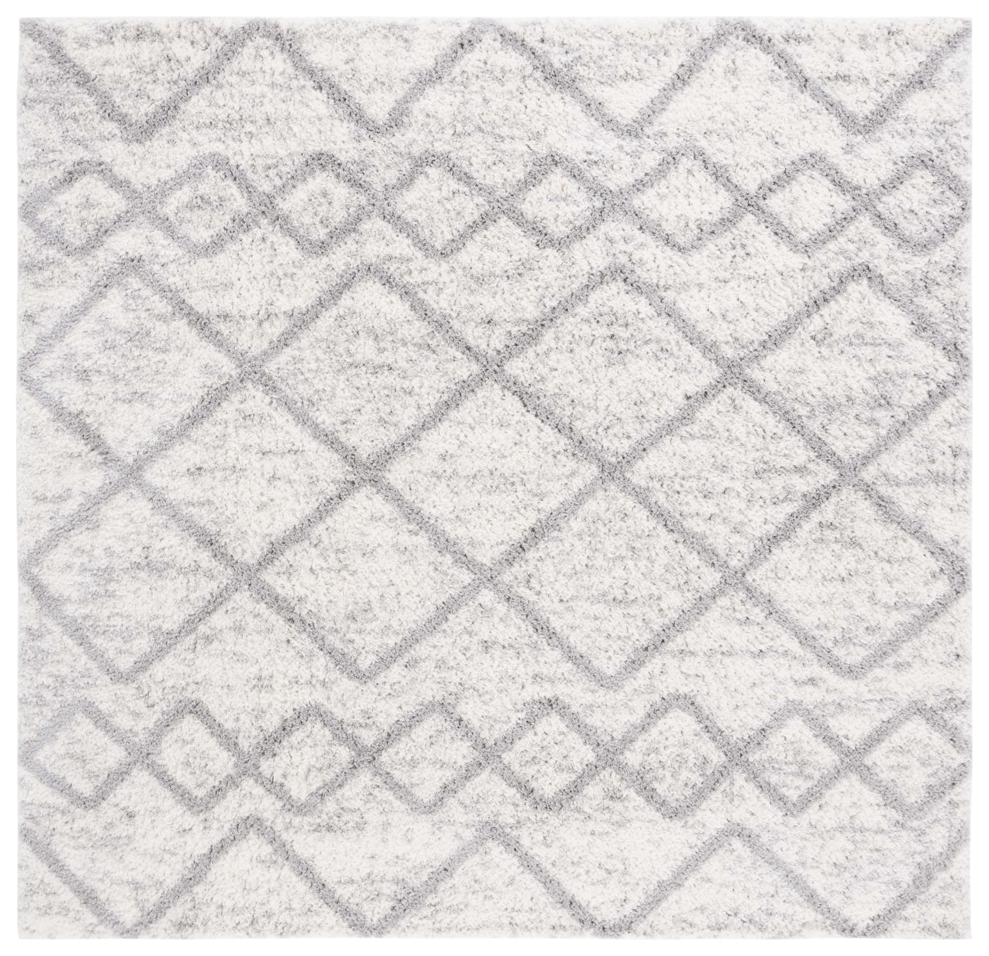 BERBER SHAG 572 – IVORY / GREY