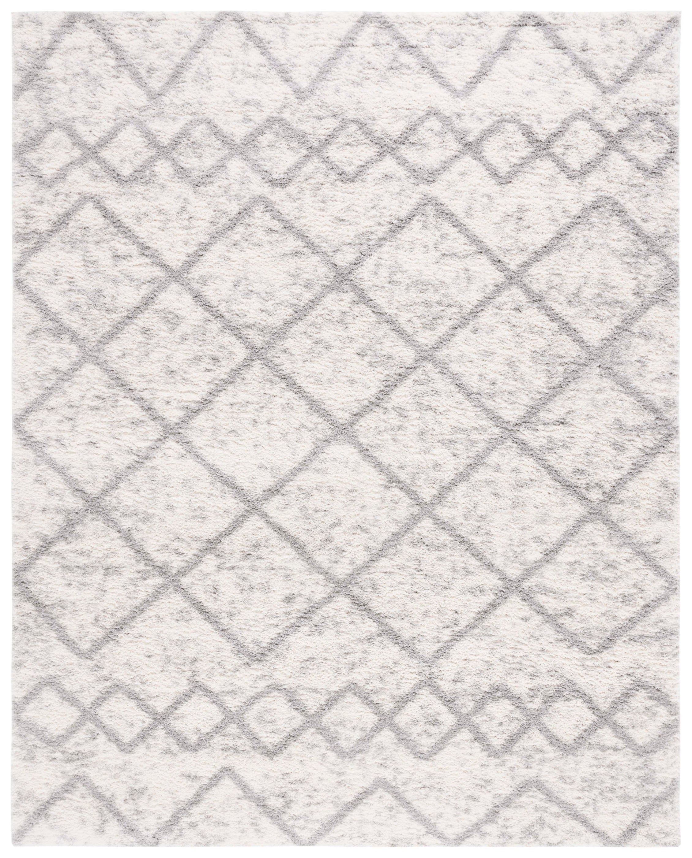 BERBER SHAG 572 – IVORY / GREY