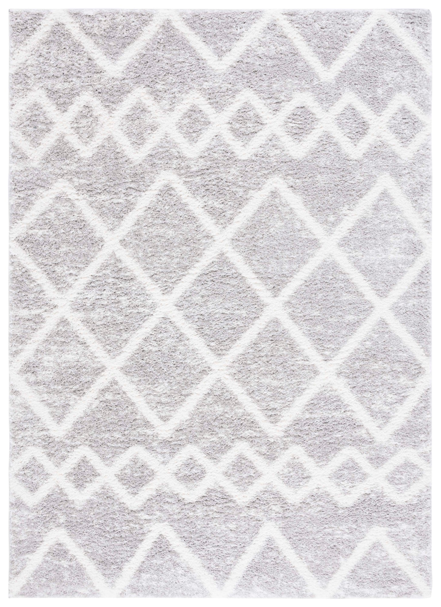 BERBER SHAG 572 – GREY / IVORY