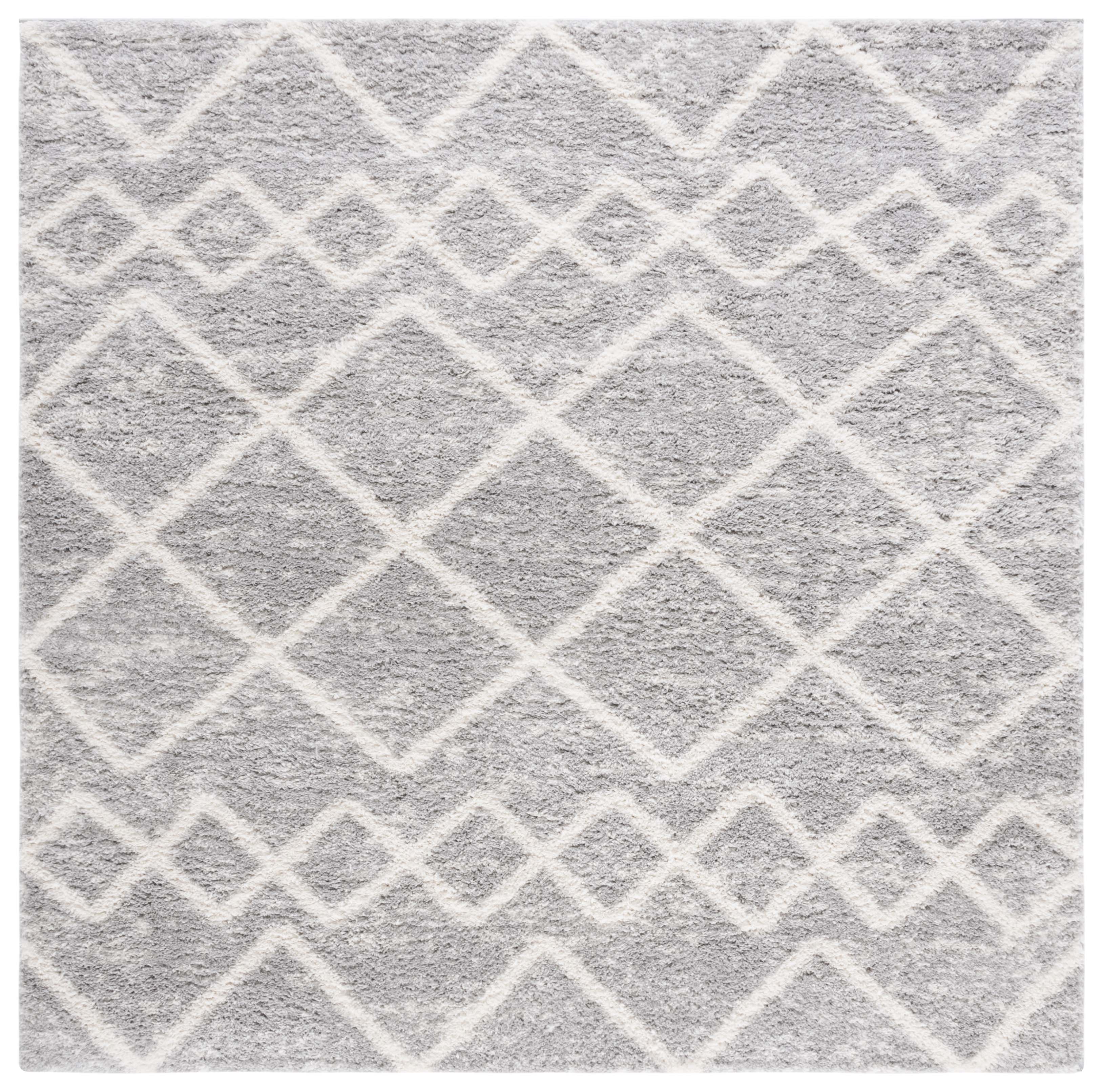 BERBER SHAG 572 – GREY / IVORY