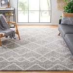 BERBER SHAG 572 – GREY / IVORY