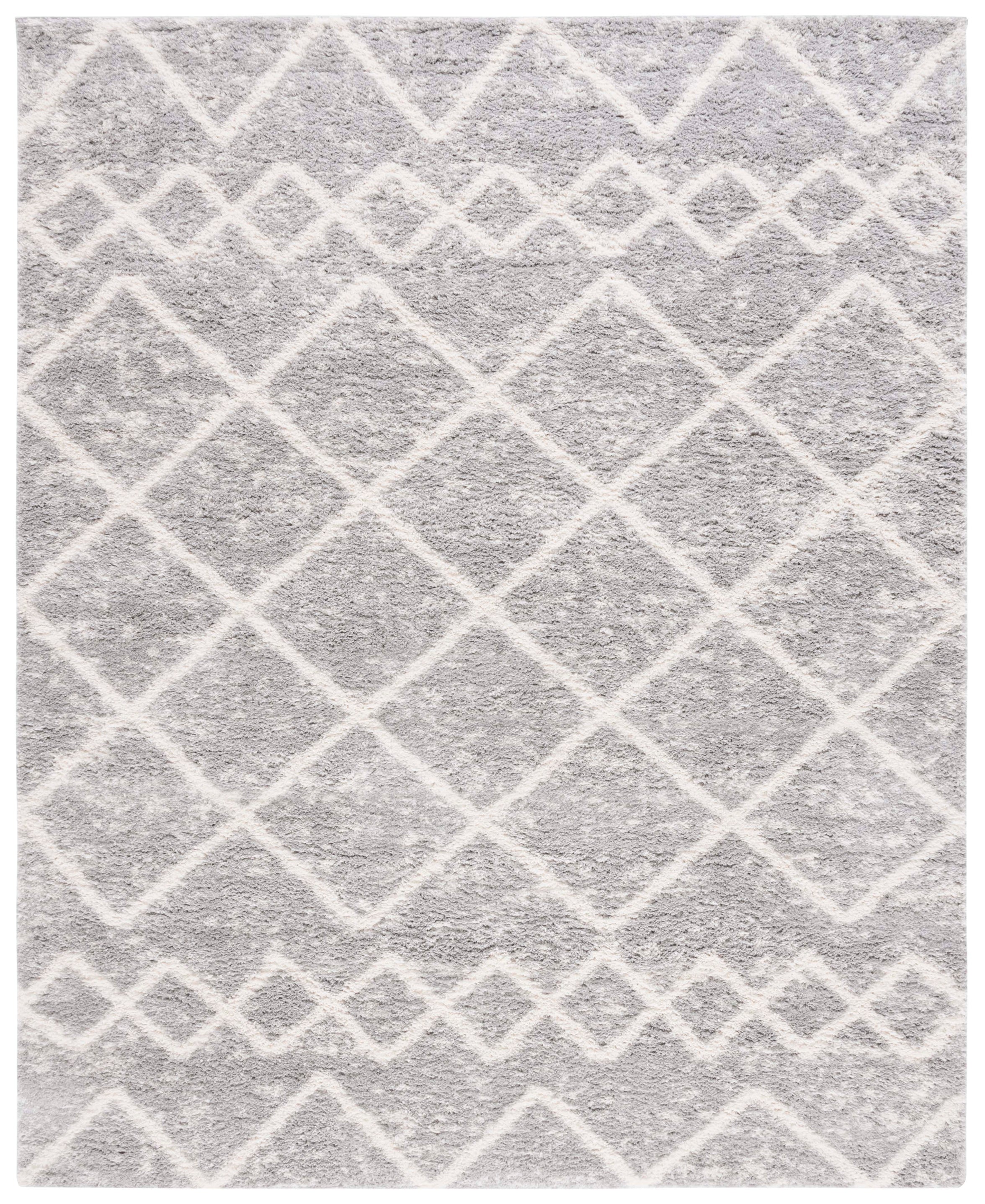 BERBER SHAG 572 – GREY / IVORY