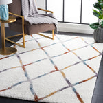 BERBER SHAG 573 – IVORY / MULTI