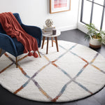 BERBER SHAG 573 – IVORY / MULTI