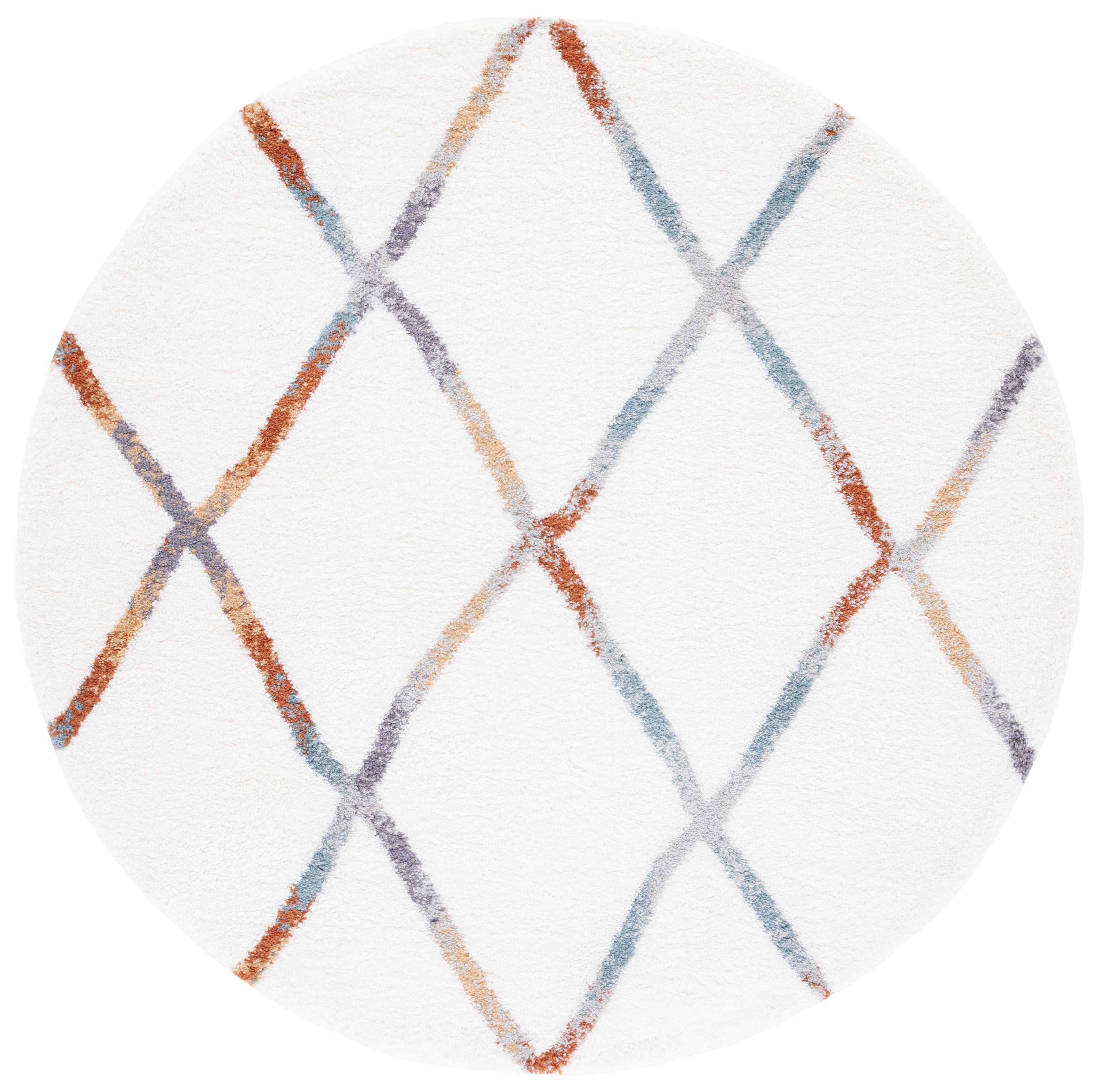 BERBER SHAG 573 – IVORY / MULTI
