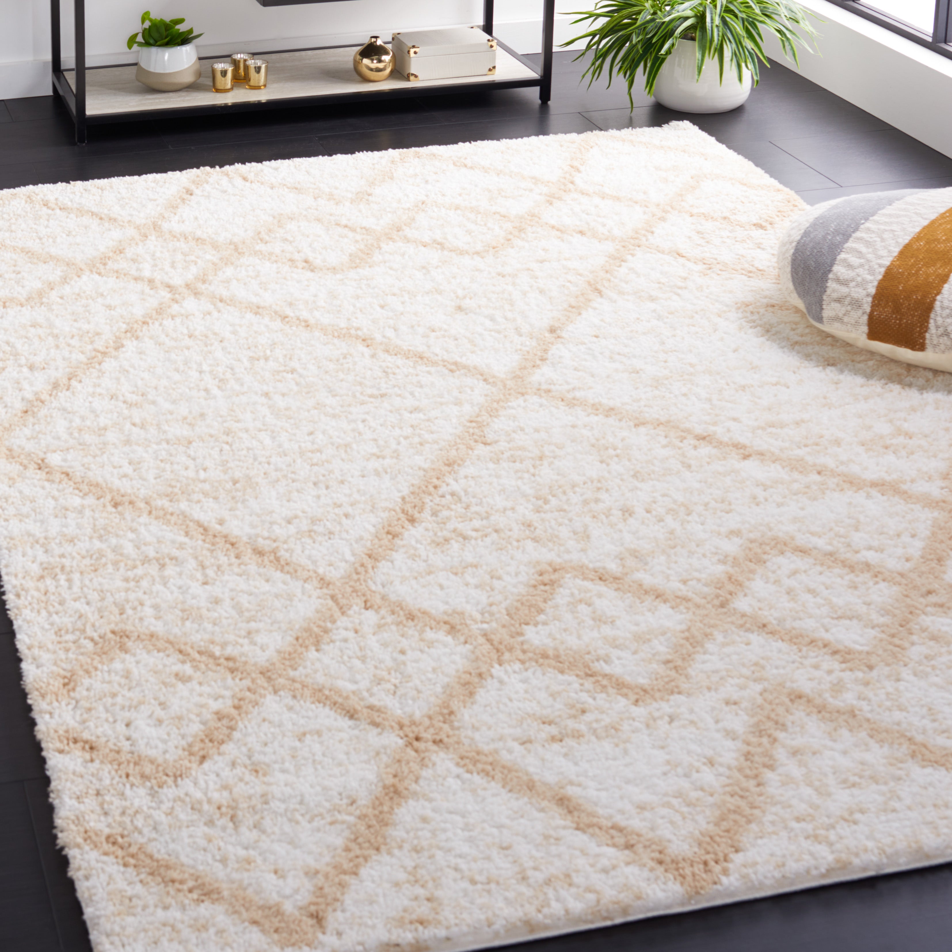 BERBER SHAG 574 – IVORY / BEIGE