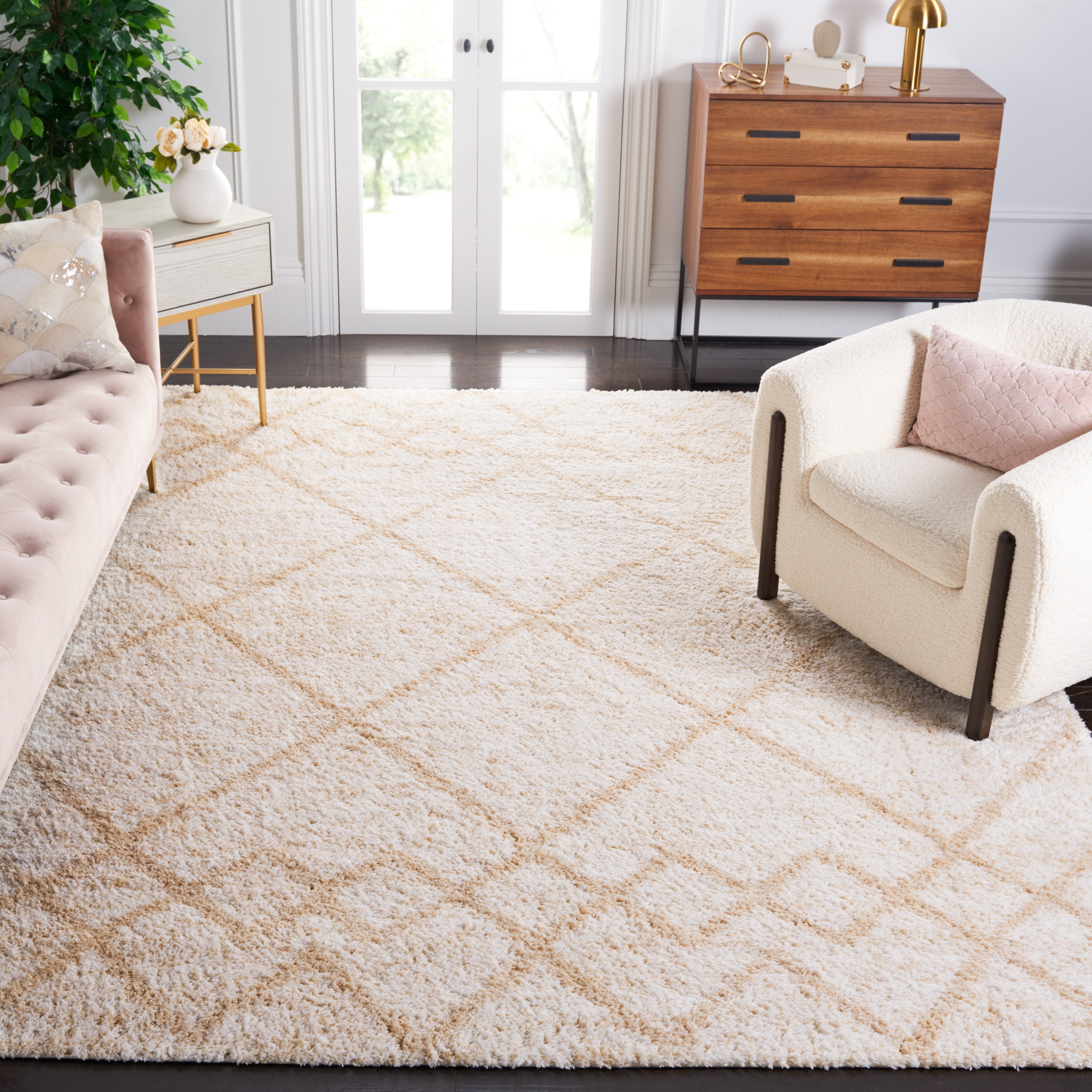 BERBER SHAG 574 – IVORY / BEIGE