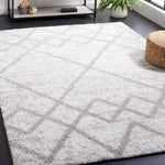 BERBER SHAG 574 – GREY / IVORY