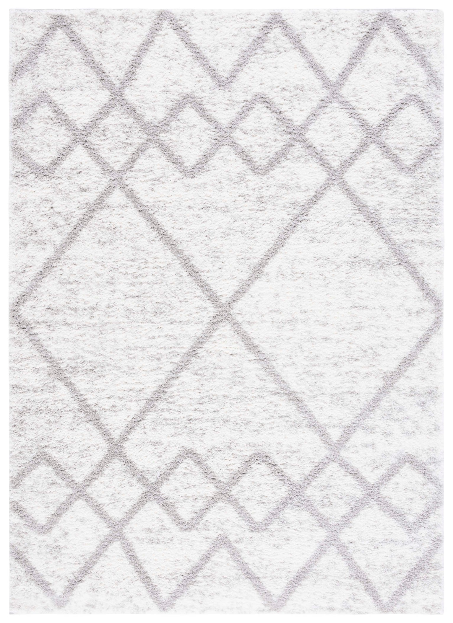 BERBER SHAG 574 – GREY / IVORY