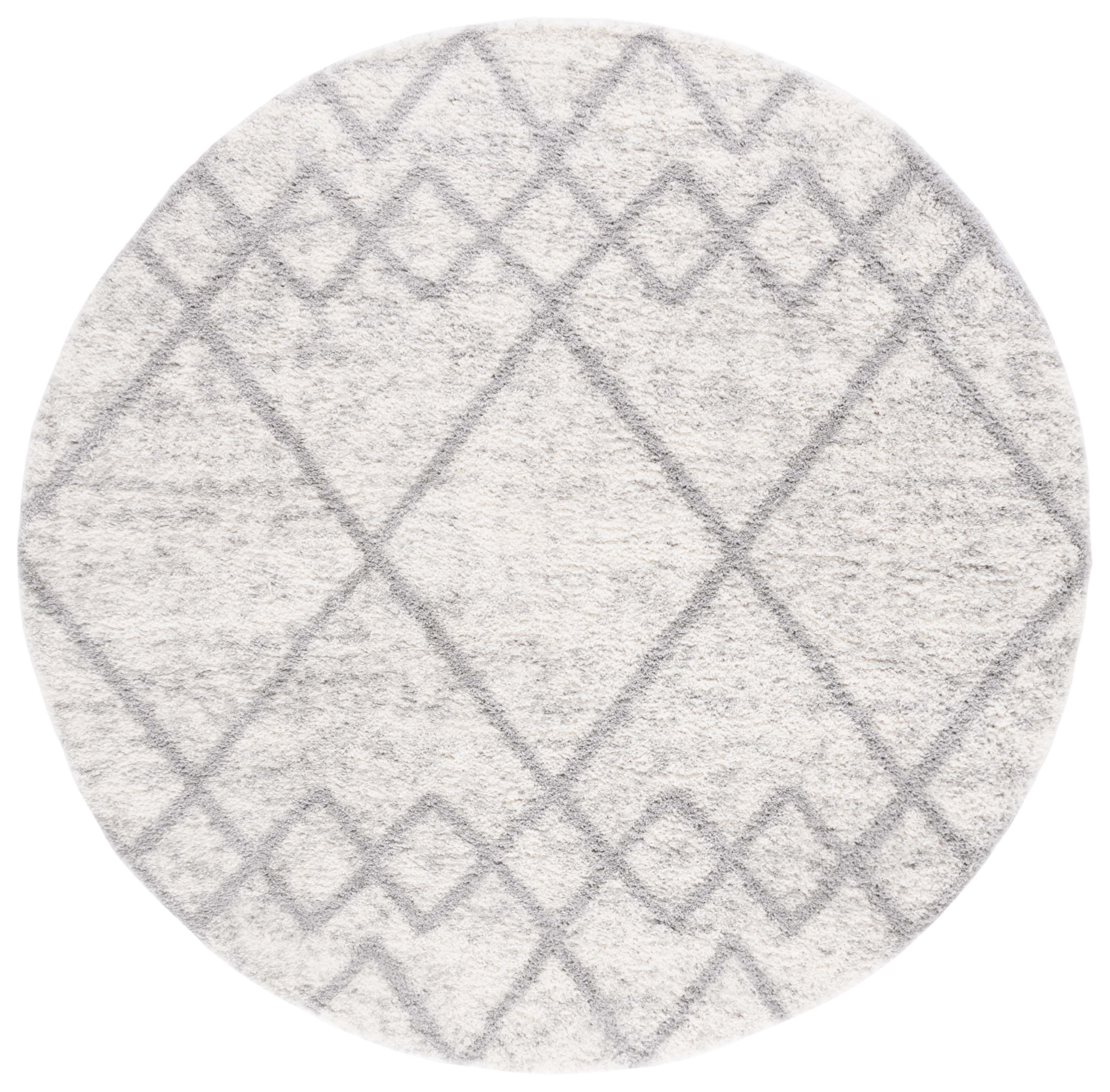 BERBER SHAG 574 – GREY / IVORY