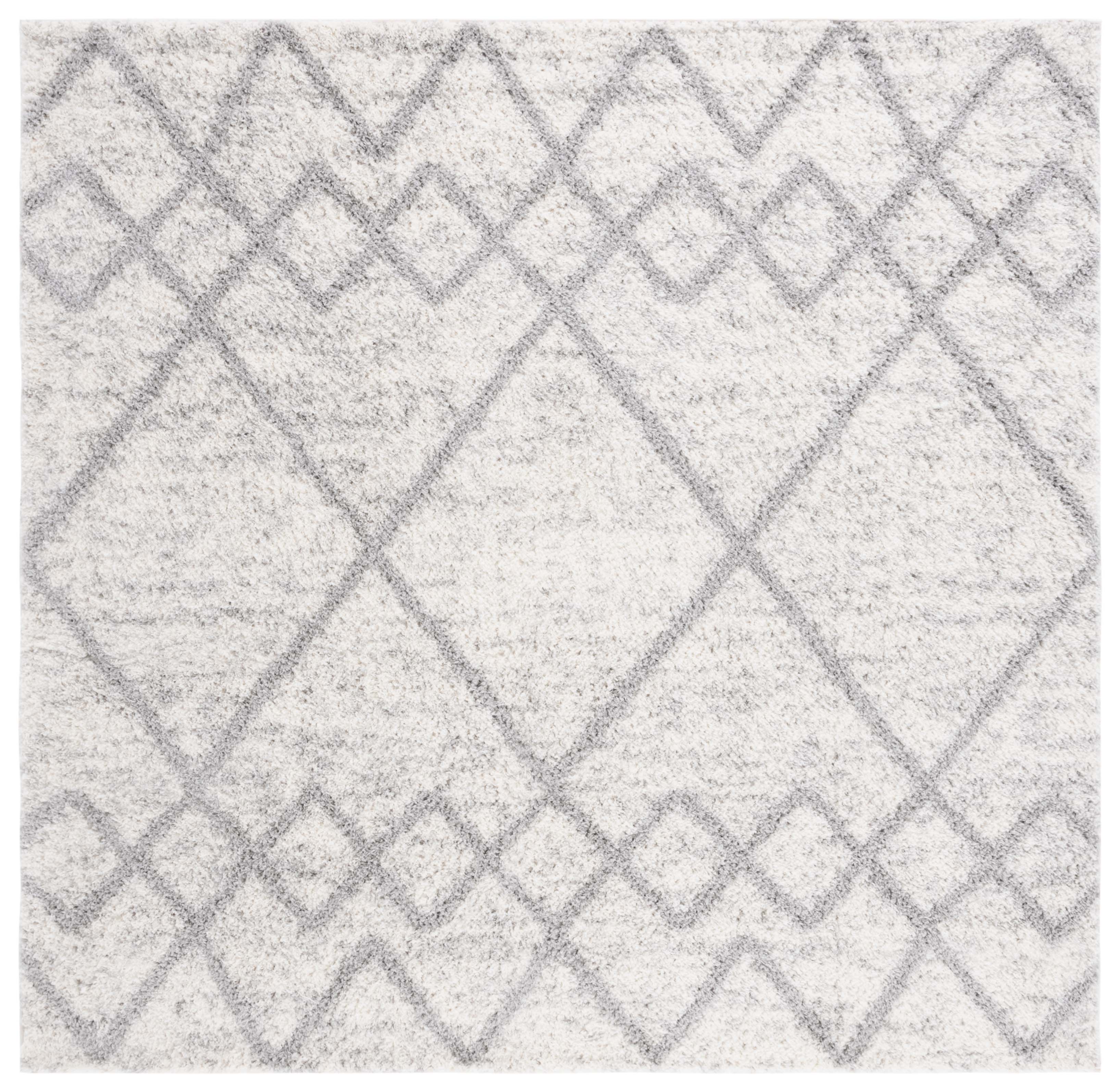 BERBER SHAG 574 – GREY / IVORY