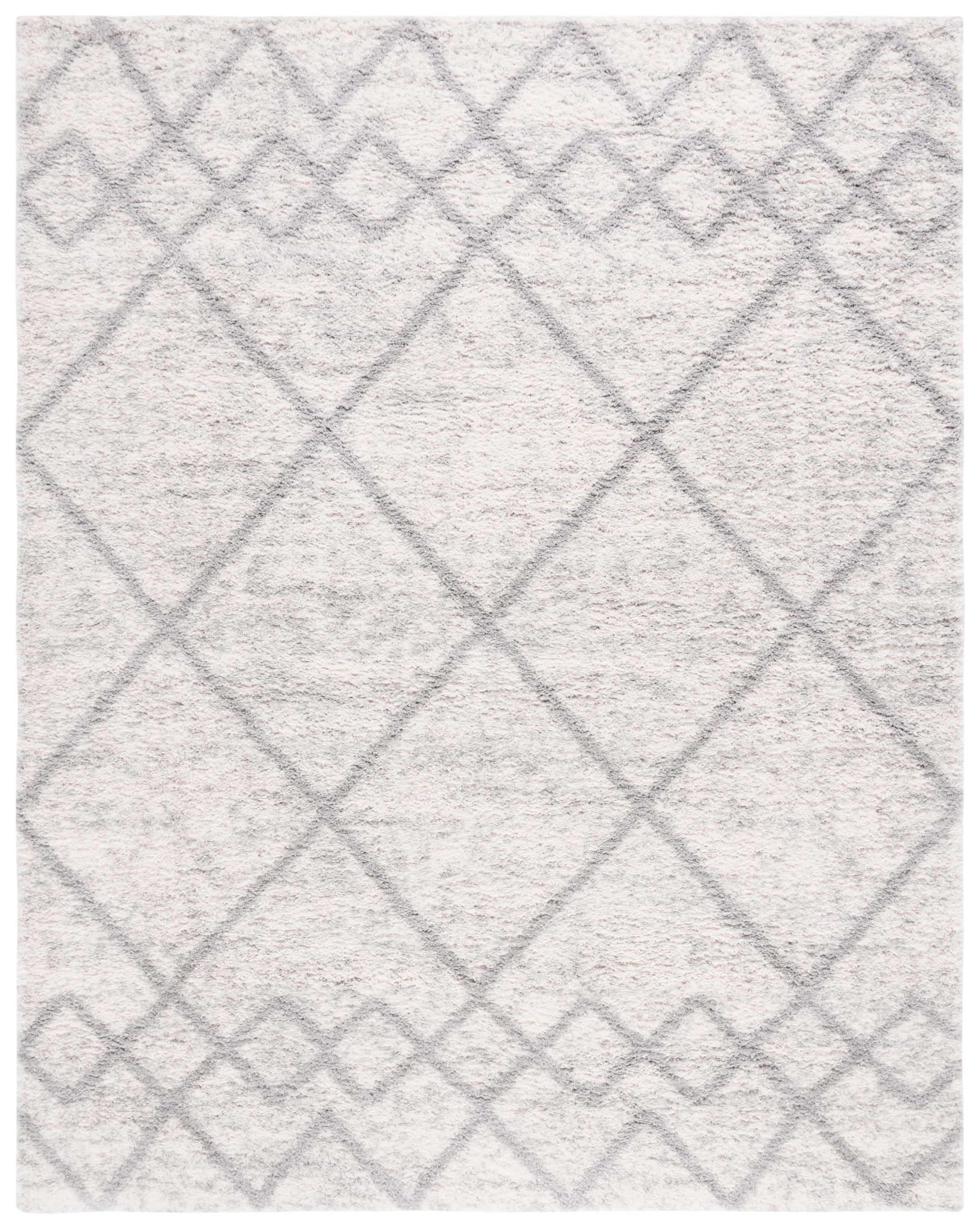 BERBER SHAG 574 – GREY / IVORY