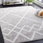 BERBER SHAG 574 – IVORY / GREY