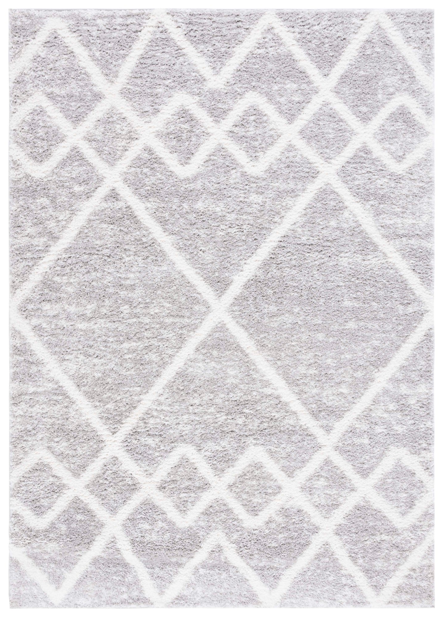 BERBER SHAG 574 – IVORY / GREY