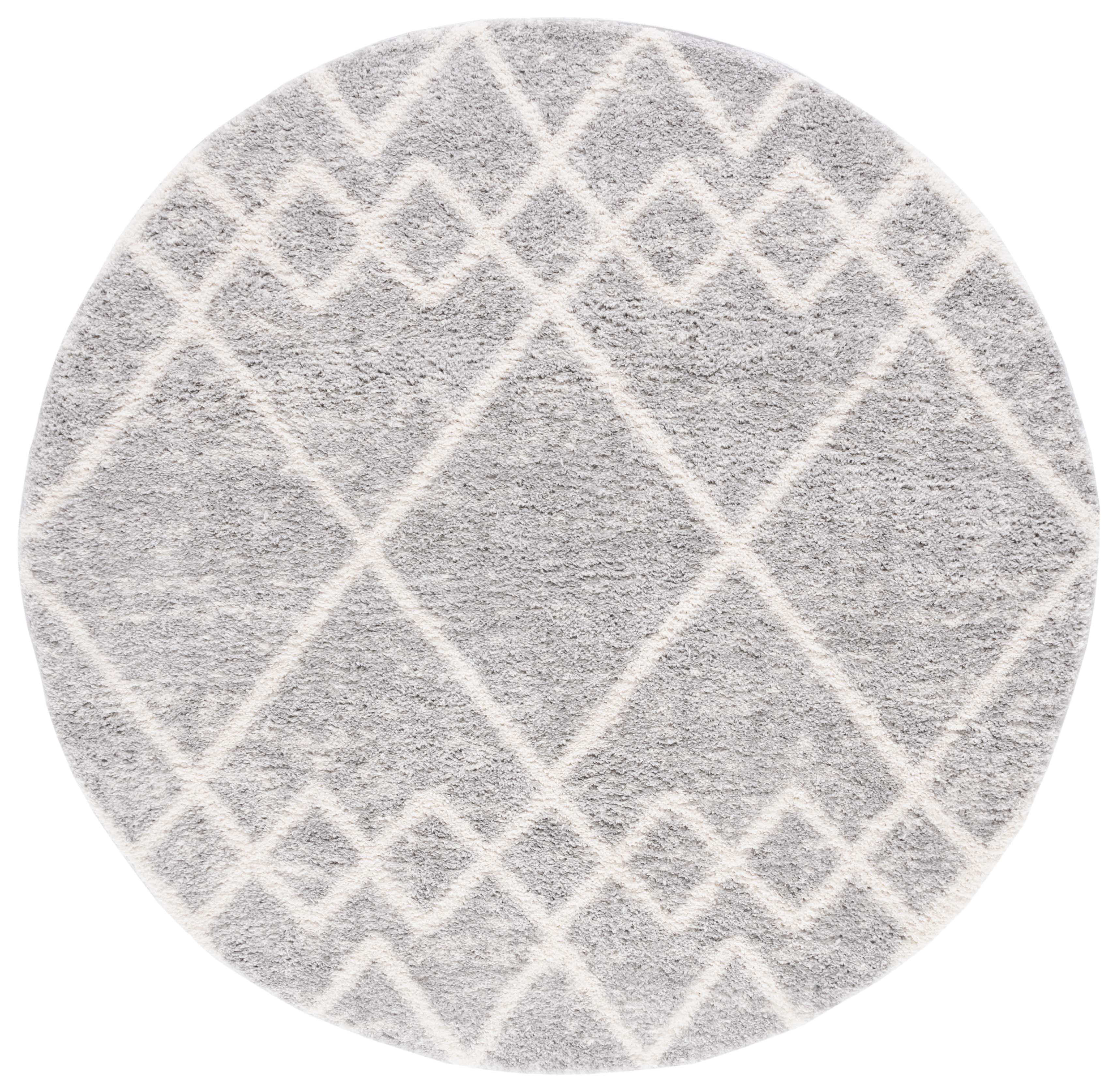 BERBER SHAG 574 – IVORY / GREY