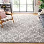 BERBER SHAG 574 – IVORY / GREY