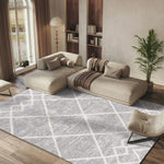 BERBER SHAG 574 – IVORY / GREY