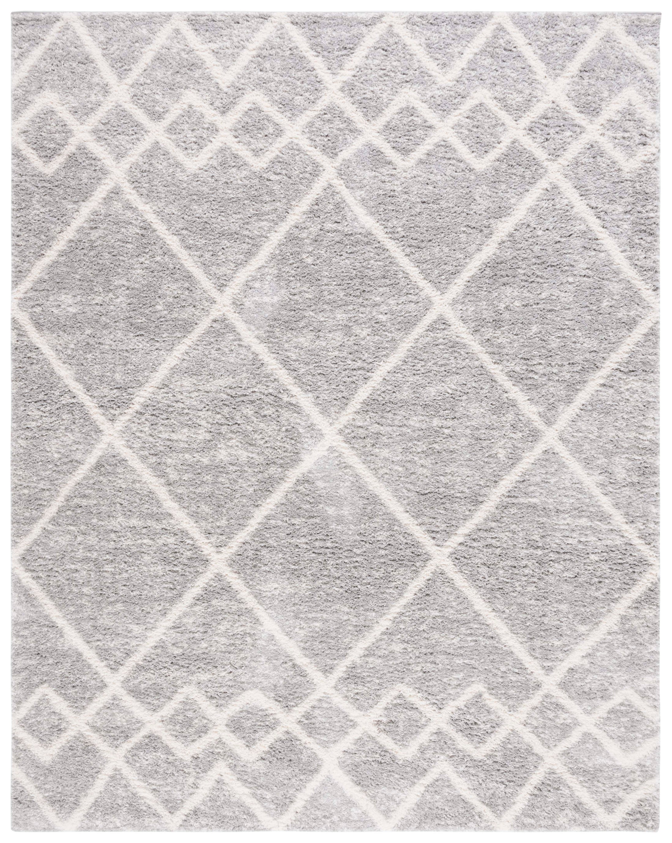 BERBER SHAG 574 – IVORY / GREY