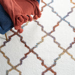 BERBER SHAG 575 – IVORY / MULTI