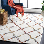 BERBER SHAG 575 – IVORY / MULTI