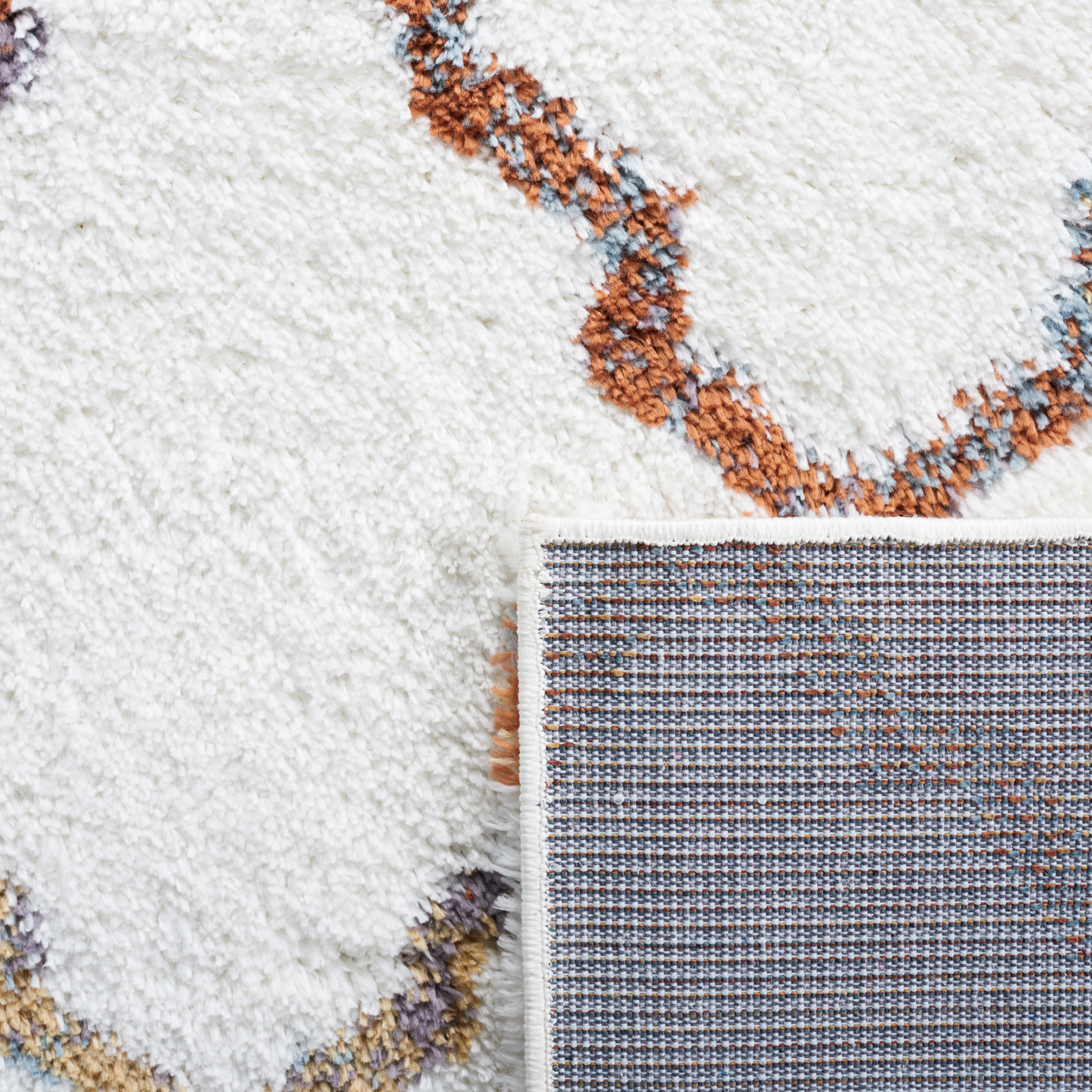 BERBER SHAG 575 – IVORY / MULTI