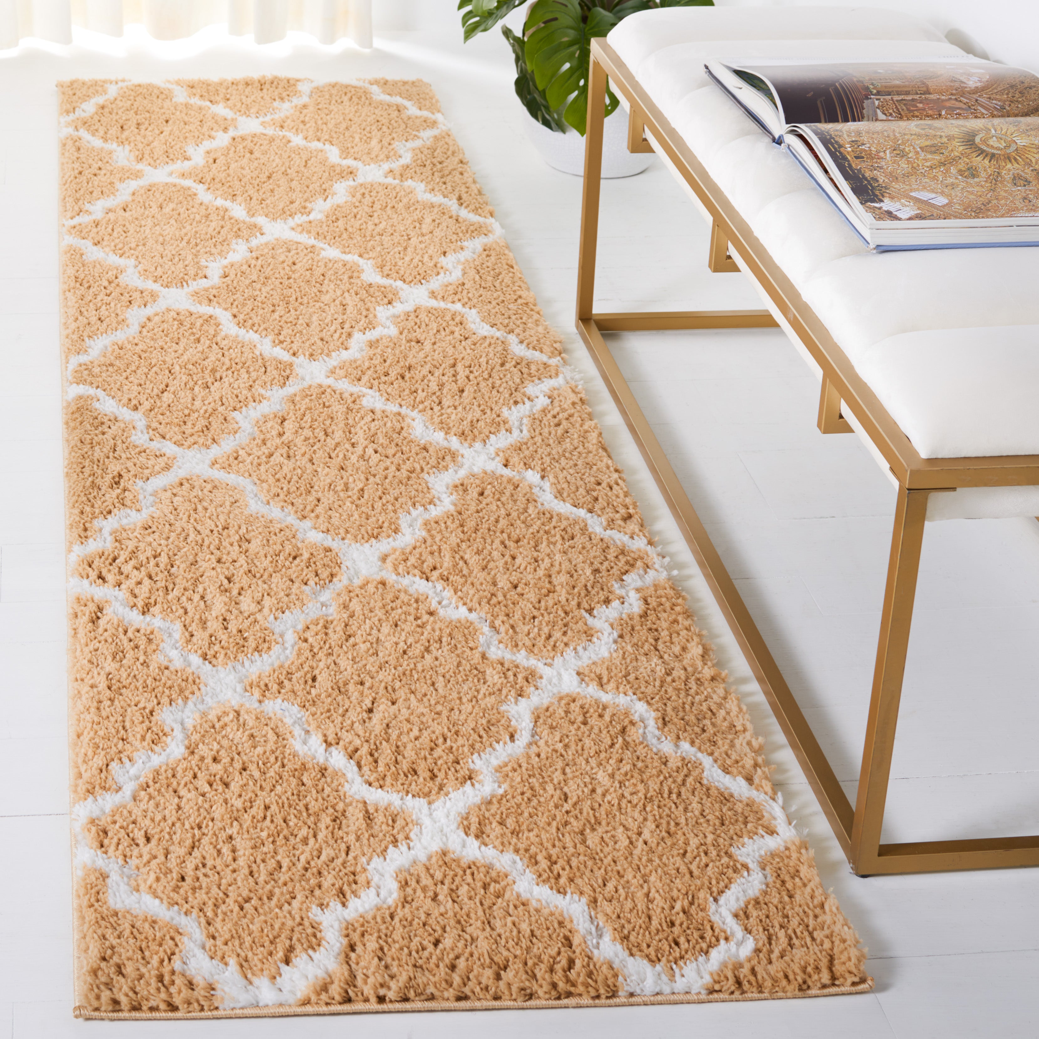 BERBER SHAG 575 – DARK BEIGE / IVORY