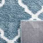 BERBER SHAG 575 – BLUE RUST / IVORY