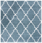 BERBER SHAG 575 – BLUE RUST / IVORY
