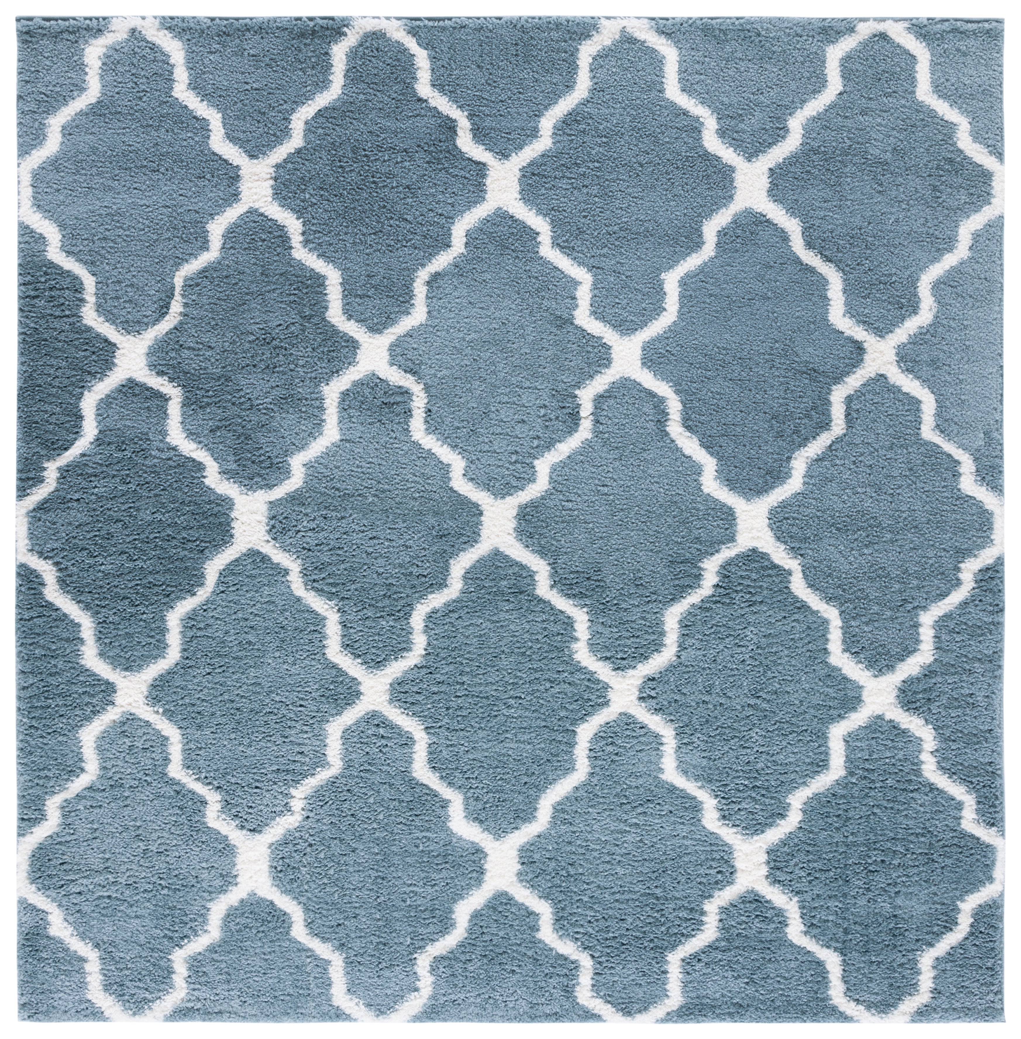 BERBER SHAG 575 – BLUE RUST / IVORY