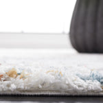 BERBER SHAG 577 – BLUE RUST / IVORY