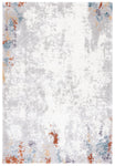 BERBER SHAG 579 – BLUE RUST / IVORY