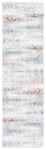 BERBER SHAG 581 – BLUE RUST / IVORY