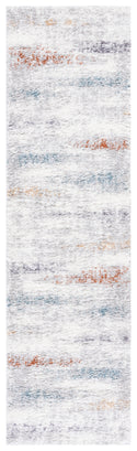 BERBER SHAG 581 – BLUE RUST / IVORY