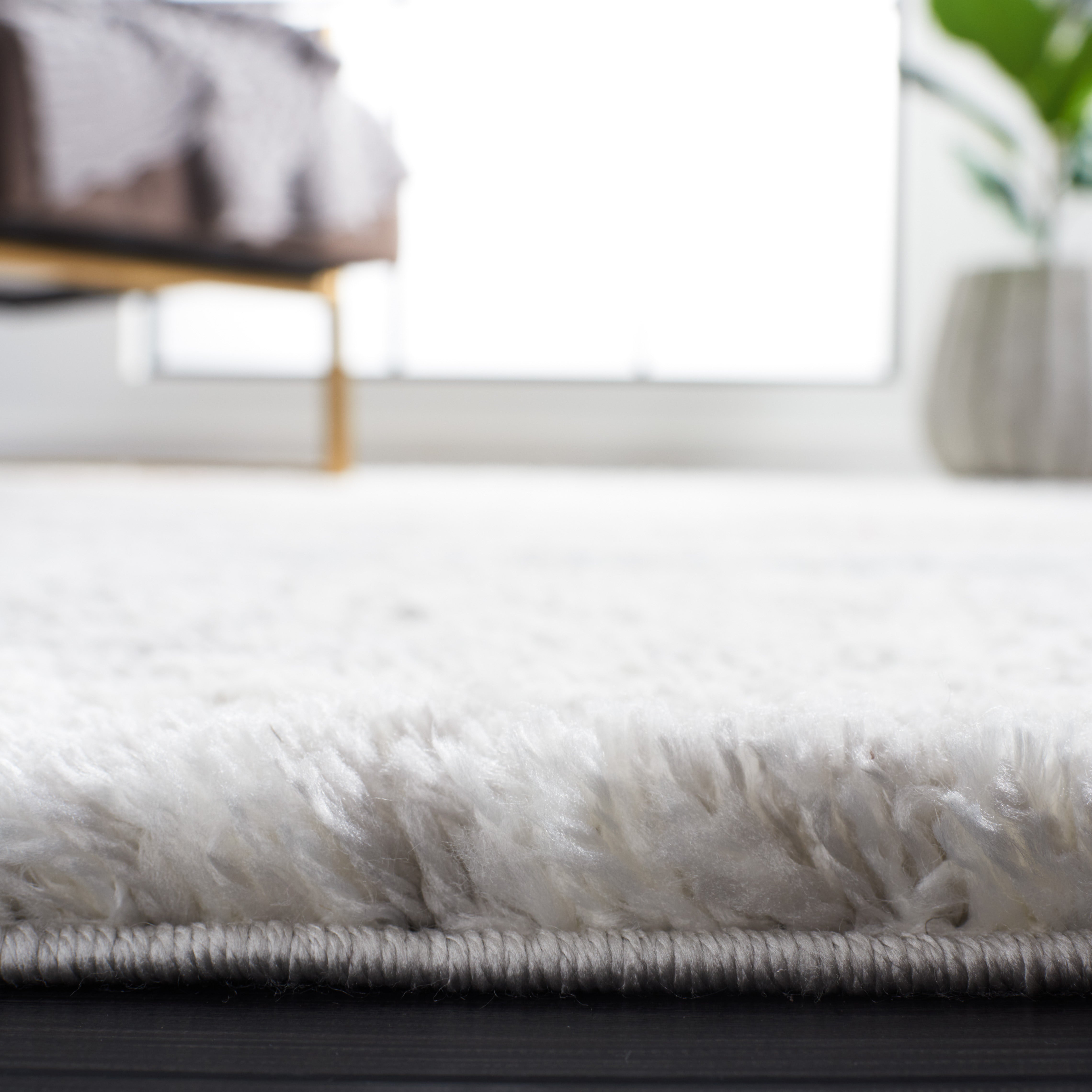 BERBER SHAG 581 – BLUE RUST / IVORY