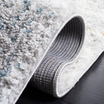 BERBER SHAG 581 – BLUE RUST / IVORY