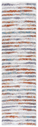 BERBER SHAG 583 – BLUE RUST / IVORY