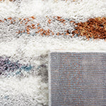 BERBER SHAG 583 – BLUE RUST / IVORY