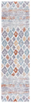 BERBER SHAG 585 – BLUE RUST / IVORY