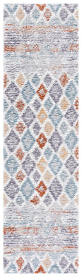 BERBER SHAG 585 – BLUE RUST / IVORY
