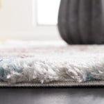BERBER SHAG 585 – BLUE RUST / IVORY