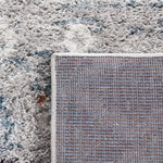 BERBER SHAG 585 – BLUE RUST / IVORY