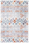 BERBER SHAG 585 – BLUE RUST / IVORY