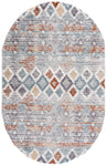 BERBER SHAG 585 – BLUE RUST / IVORY