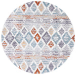 BERBER SHAG 585 – BLUE RUST / IVORY