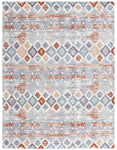 BERBER SHAG 585 – BLUE RUST / IVORY
