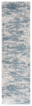 BERBER SHAG 586 – IVORY / BLUE