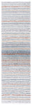 BERBER SHAG 587 – BLUE RUST / IVORY